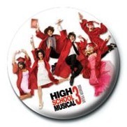 Badge HIGH SCHOOL MUSICAL 3 - Graduation Jump
