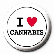 Badge I Love Cannabis