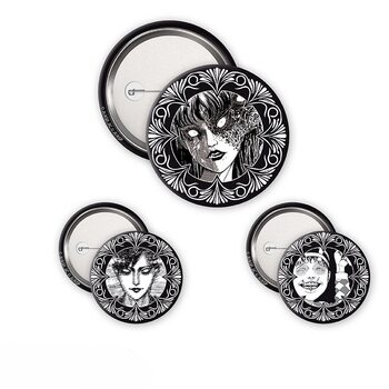 Badge set Junji Ito - Collection