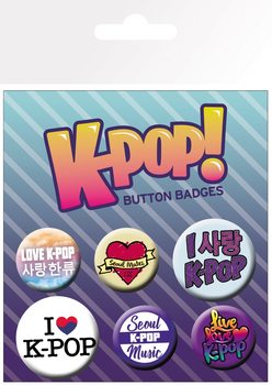 KPOP - Mix Badge Pack