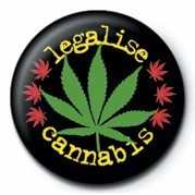 Badge LEGALISE CANNABIS
