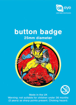 Badge MARVEL - wolverine