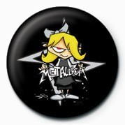 Badge METALLICA - BAD GIRL
