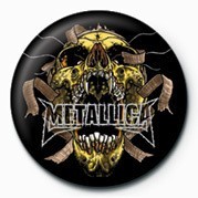 Badge METALLICA - SKULL