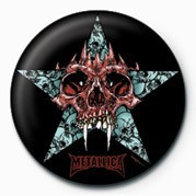 Badge METALLICA - STAR