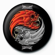 Badge METALLICA - YIN YANG