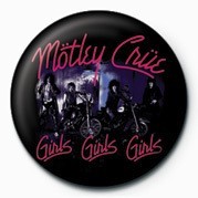 Badge MOTLEY CRUE - GIRLS
