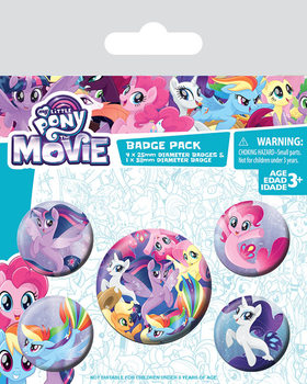 My Little Pony Movie - Sea Ponies Badge Pack