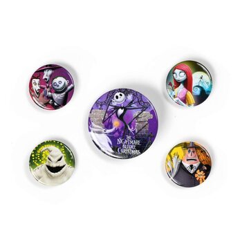 Badge set Nightmare Before Christmas - Characters