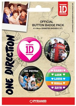 Badge set ONE DIRECTION