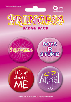 Badge set PRINCESS