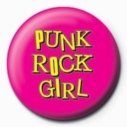 Badge PUNK - PUNK ROCK GIRL