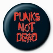 Badge PUNK - PUNK'S NOT DEAD