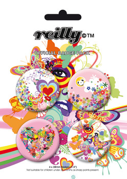 Badge set REILLY