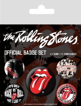 Badge set Rolling Stones - Classic
