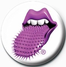 Badge ROLLING STONES - LIPS SPIKEY