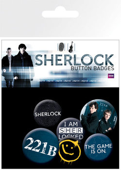Badge set SHERLOCK - mix