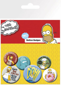 Badge set SIMPSONS