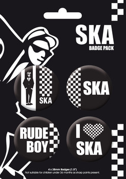 Badge set SKA