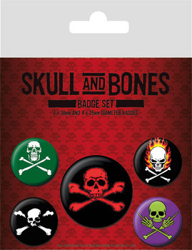 Skull and Bones Badge Pack