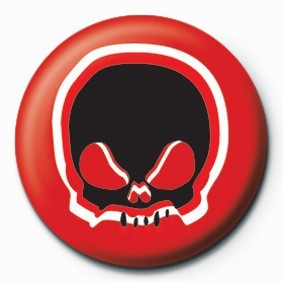 Badge SKULL (RED)
