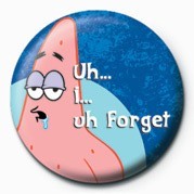 Badge SPONGEBOB - forget