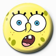 Badge SPONGEBOB - shock