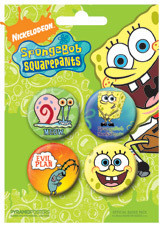 Badge set SPONGEBOB SQUAREPANTS