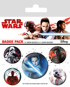 Star Wars The Last Jedi - Characters Badge Pack