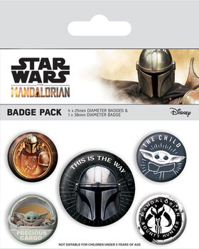 Badge set Star Wars: The Mandalorian - This Is The Way