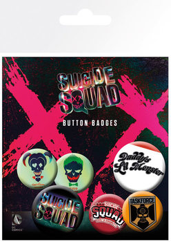 Suicide Squad - Lil Monster Badge Pack