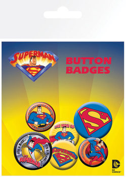 Badge set SUPERMAN