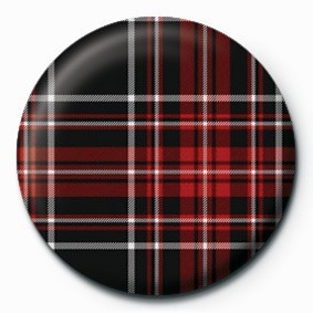 Badge TARTAN (BLACK)