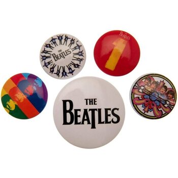 Badge set The Beatles - Black