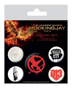 The Hunger Games Mockingjay Part 2 - Revolution Badge Pack