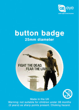 Badge THE WALKING DEAD - Rick