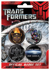 Badge set TRANSFORMERS - War