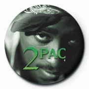 Badge Tupac - Green