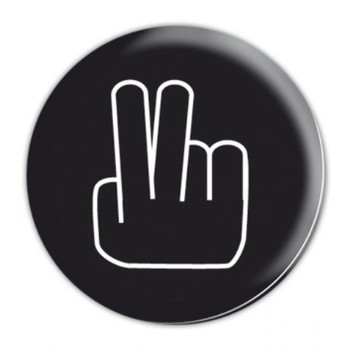 Badge TWO FINGERS