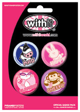 Badge set WITHIT