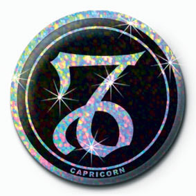 Badge ZODIAC - Capricone