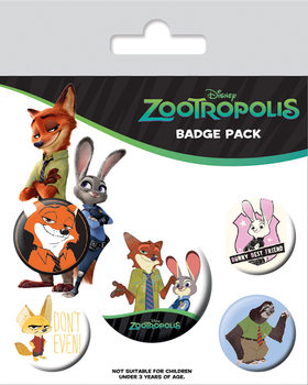 Zootropolis - Bunny Best Friend Badge Pack
