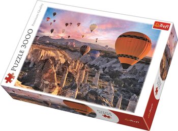 Puzzle Balloons over Cappadocia