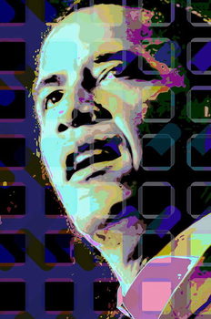 Принти на полотні Barack Obama