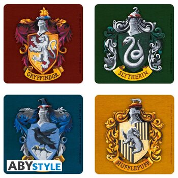Bases para copos Harry Potter - Houses