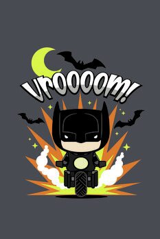 Принти на полотні Batman-Batcycle
