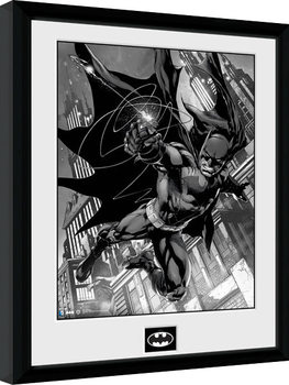 Framed Poster Batman Comic - Hook