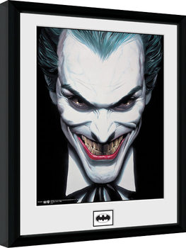 Framed Poster Batman Comic - Joker Smile