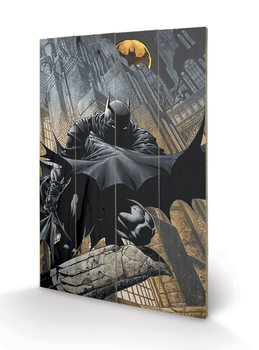 Ξύλινη τέχνη Batman - Night Watch