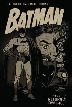 Sticker Batman - The Return of Two-Face